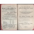The Cape of Good Hope Civil Service List, 1909, also the Civil Servi - Kilpin, Ernest F.