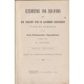 Geschiedenis van Zuid-Afrika, met Een Inleiding Over de Algemene Ges - Aitton, D.