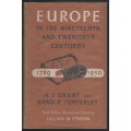 Europe in the Nineteenth and Twentieth Centuries, 1789-1950 - Grant, A. J.; Temperley, Har