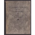 Stamregering by die Tlhaping - Language, F. J.
