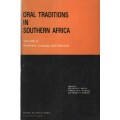 Oral Traditions in Southern Africa. Volume 2: Aesthetics, Language a - Moyo, Steven P. C.; Sumaili,