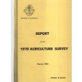 Report on the 1978 Agriculture Survey. Republic of Seychelles - Statistics Division