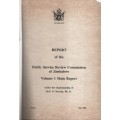 Report of the Public Service Review Commission of Zimbabwe. Volume 1 - Kavran, D. (chairman)