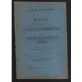 Report of the Select Committee on the Surveyor-Generals Office - Select Committee
