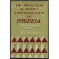 Principles of Native Administration in Nigeria. Selected Documents,  - Kirk-Greene, A. H. M.