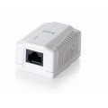 Equip 1-Port Cat.6 Surface Mounted Box