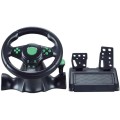 Gaming Steering Wheel with Pedals for XBOX360/PS3/PC/PS2