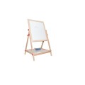 2 In 1 Easel Wooden White And Black Board
