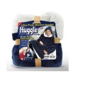 Huggle Hoodie, Ultra Plush Blanket (Blue)