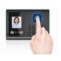 Face recognition & fingerprint time attendance register