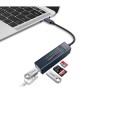 Type C to 5 in 1 USB and SD card Hub