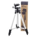 Tripod Aluminum With 3-Way Universal Digital Camera With A Universal Cellphone Holder