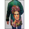 Frida Kahlo Ice-Bear Jacket (Emerald Green)