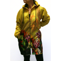 Mustard Florals Raincoat