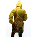 Mustard Florals Raincoat
