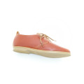 Ladies Lace Up Tan Vellie