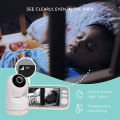 BabyWombWorld 5.1 Premium Rotating Video Baby Monitor with Audio and Night Vision