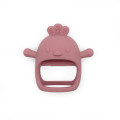 Silicone Chicken Teether - Pink