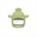 Silicone Chicken Teether - Green