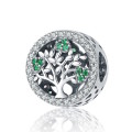 Tree Of Life Green Cubic Charm