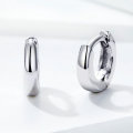 Silver 10mm Round Earrings