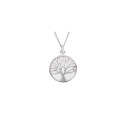 Round Tree Of Life Necklace