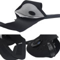 Neoprene Dual Valve Respirator Mask - Washable and Reusable - Skin Friendly - Grey