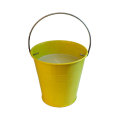 Citronella Mosquito / Insect Repellant Candle in Metal Bucket - 250g - Yellow