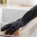 Rubber Household Gloves - Elbow Length - Black - Universal Size