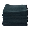 Multi-Purpose Microfibre Cleaning Cloth - 200gsm - 20 Pack -Black