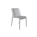 Florence Caf Chair No Armrest-White Colour