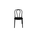 Thonet Cafe Chair No Armrest-Black Colour