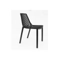 Verona Cafe Chair No Armrest- Black Colour