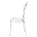 Bella Chair No Armrest-Clear