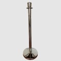 Crown Top Silver Stanchion With Domed Base Design
