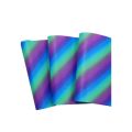 Kraft Sticker Vinyl 300mm - Rainbow Glitter - Purple/Blue/Green