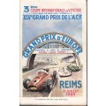 Grand Prix d'Europe Reims 5 juillet 1959 Racing Programme - Grand Prix