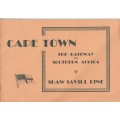 Cape Town - the Gateway to Southern Africa - Shaw Savill Line