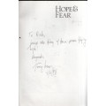Hope & Fear - Reflections of a Democrat (Signed Copy) - Leon, Tony