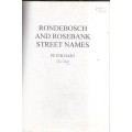 Rondebosch and Rosebank Street Names (Signed) - Hart, Peter