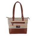 NC Star Woven Tote Brown Purse Includes Holster