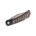 Civivi Brown Matrix Micarta Handle- C914ds-2