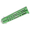 BEAR & SON GREEN BUTTERFLY KNIFE- BC117GR