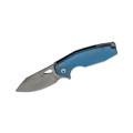 Fox Knife Yaru Blue Titanium Handle Stonewashed  Fx-527 TI