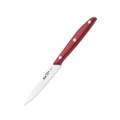 DUE CIGNI 12PCE KITCHEN KNIFE SET RED WITH WENGE WOODEN BLOCK - 2C324