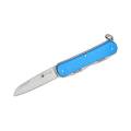 Fox Vulpis N690 Polish Blade Aluminium Sky Blue Handle  - Fx-vp130-f4 Sb