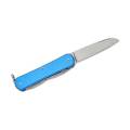 Fox Vulpis N690 Polish Blade Aluminium Sky Blue Handle  - Fx-vp130-f4 Sb