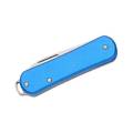 Fox Vulpis N690 Polish Blade Aluminium Sky Blue Handle - Fx-vp108 SB