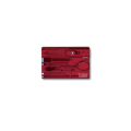 Victorinox V0.7100.T Swisscard Transparent Red