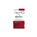 Victorinox V0.7100.T Swisscard Transparent Red